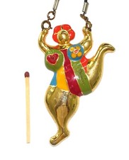 Niki de Saint-Phalle, pendant "Nana" 1999 (!!) signed and dated.