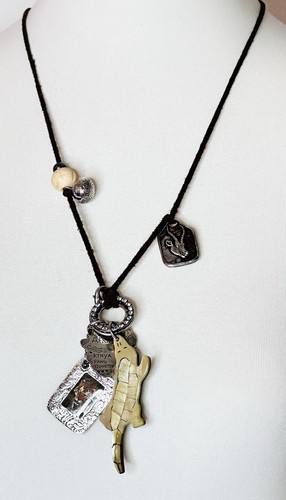 Collier sautoir réminiscence - collier,
