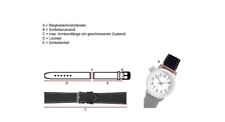 Eichmüller Bande Bracelet Montre Nappa Mauve Lisse Plat au Cours