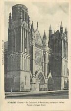 86 POITIERS CATHEDRAL ST-PIERRE MAIN WEST FACADE