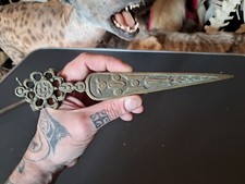 Coupe papier en bronze