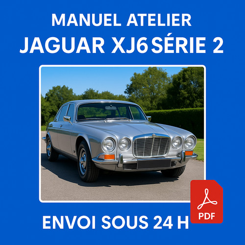 Manuel atelier jaguar xj6 - manuel,