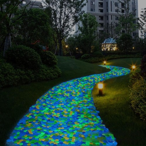 Pierres jardin solaires - pierres,
