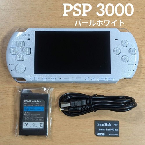 Sony psp 3000 - psp-3000, pearl