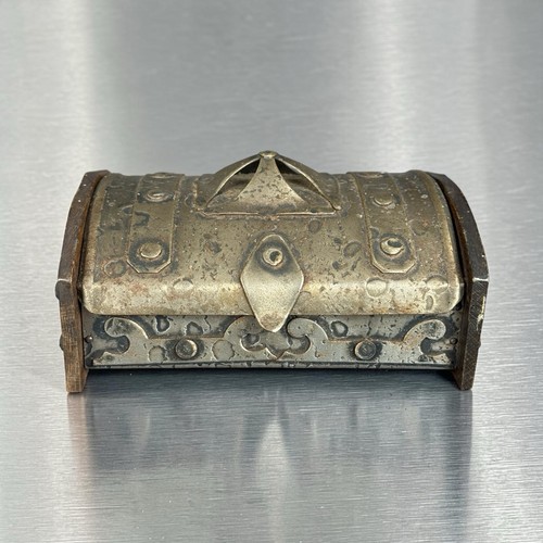 Ancien petit coffre boite - ancien, à