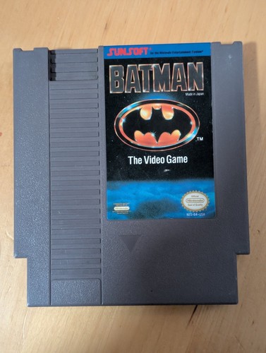 Batman the video game - game, nes