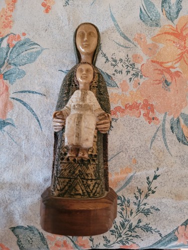 Statuette vierge marie - la,