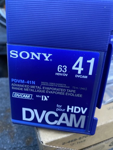 Sony pdvm 41n cassette dvcam - sony,