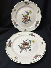 2 Assiettes Plates VILLEROY ET
