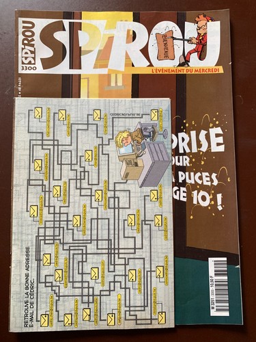 Spirou magazine 3300 du - spirou,