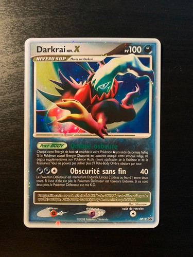 Carte pokémon darkrai - pokémon, niv