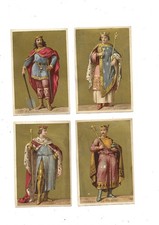 6 Anciens Chromos  pub fin XIX