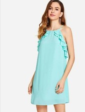 ROBE VERT LAGON CLAIR FLUIDE