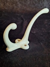  1 PATERES VINTAGE ENAMELLED CAST IRON COAT RACK 