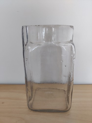Vase bocal ancien verre - en,