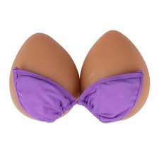 1 Paire Réaliste de Prothèses Mammaires Autoadhésif en Silicone Artificielle ...