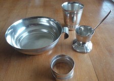 Ensemble de baptême argent