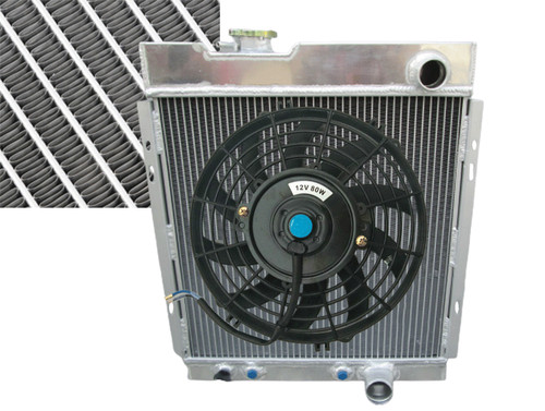 Aluminium radiateur fan pour - aluminium,