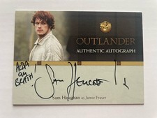 2016 Cryptozoic Outlander Season 1 Sam Haitian Autograph “Alba Gu Barth” Quote