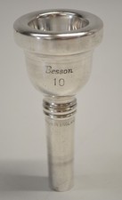 USED BESSON 10 ENGLISH SHANK EUPHONIUM MOUTHPIECE, MADE IN ENGLAND