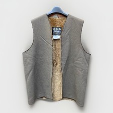 Vintage Barbour Pile Lining Men’s C42 XL A295 Liner Vest For Beaufort Bedale Etc