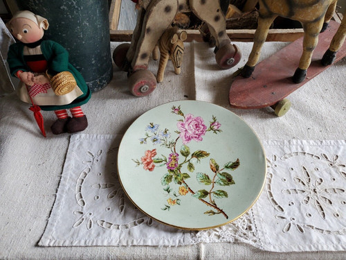 Porcelaine ancienne assiette - porcelaine,