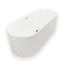 Baignoire ilôt 168 X 74 cm blanc – Olivia