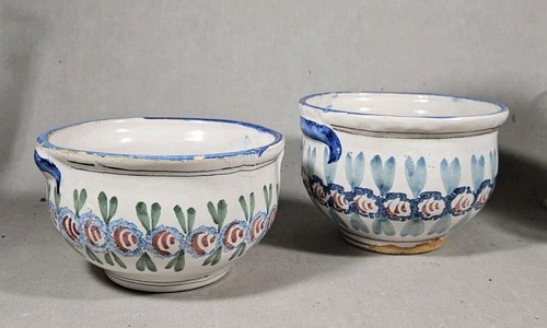Deux très anciens bols - deux,