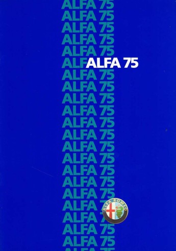 Brochure alfa romeo - ▄▀▄,