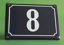  PLAQUE ÉMAILLÉE NUMÉRO  DE