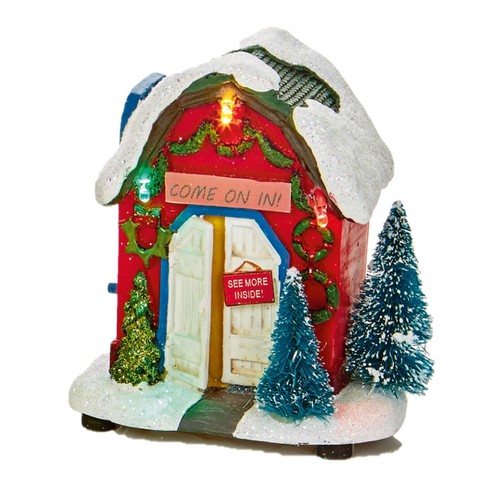 Noël mini led village - noël, scène