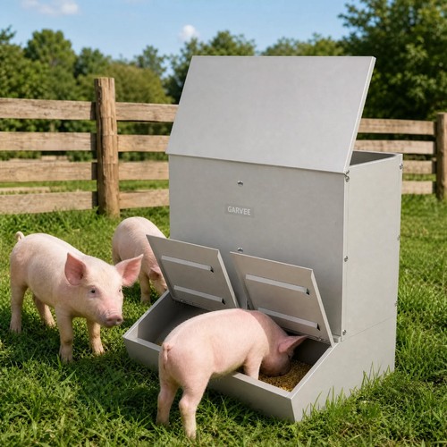 NEW🔥Hog Feeder 3.7 Bushel