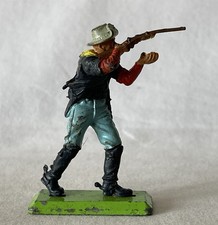 Vintage 1971 Painted Lead Toy Soldier Britains Deetail American Cowboy #42-783