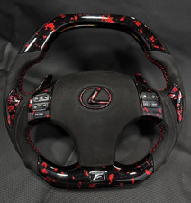 LEXUS 2006-2013 IS350 IS250IS F HYDRODIPPED CARBON FIBER STEERING WHEEL