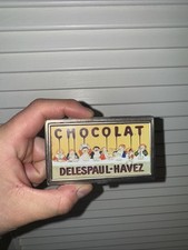 Vtg chocolat delespaul havez Metal Case