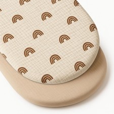 Lot de 2 Drap Housse Cododo Mousseline,100 Coton Respirant Drap Housse en Mou...