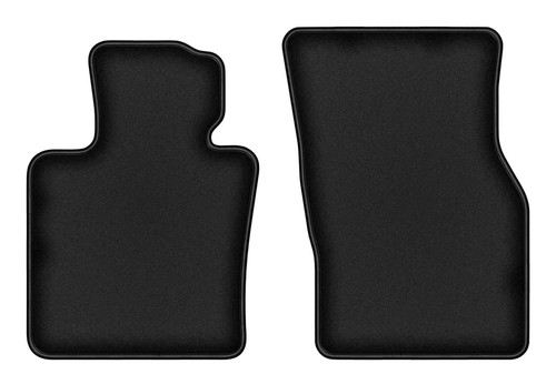 Tapis avant velours noirs