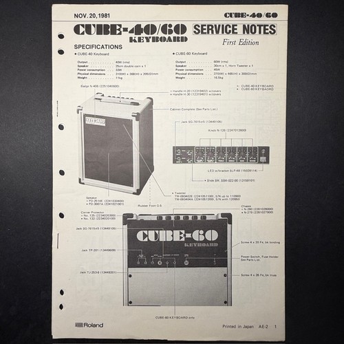 Vintage roland cube 60 - vintage,