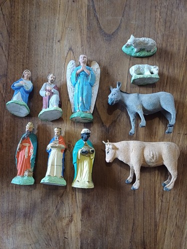 Santons devineau lot ange - lot,