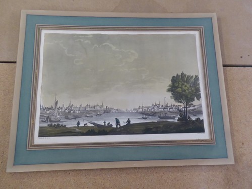 Belle gravure aquarellee - gravure,