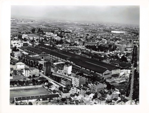 Ancienne photographie aerienne - ancienne,