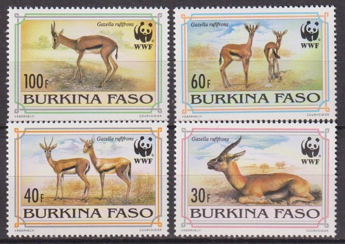 Timbres sur les animaux wwf - les, /