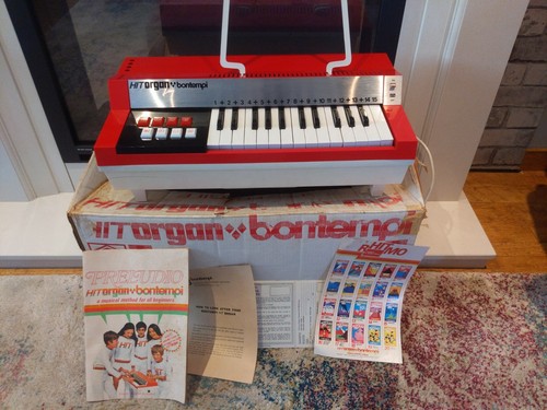 Bontempi hit organ 1970s retro - bontempi,
