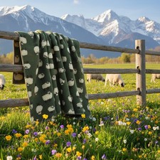 Couverture en laine douce