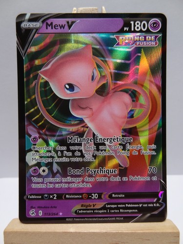 Carte pokémon mew - pokémon, "