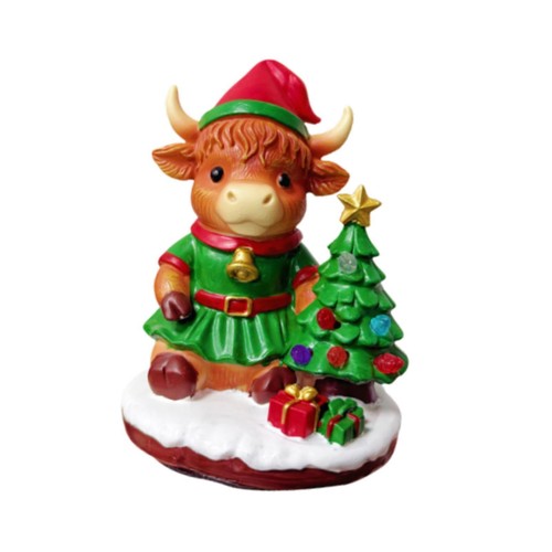 Décoration noël vache des - décoration, de