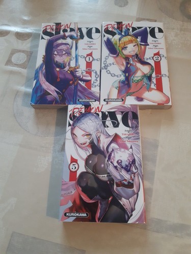Lot mangas demon - mangas, slave