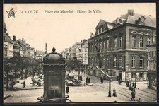 CPA Liege, Place du Marche