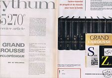 Advertising 026 1964 Larousse Encyclopedia (2 pages)