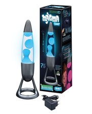 - Lampe Magma 35 cm Sécurisée avec Éclairage LED 7 Couleurs – Base Métal sécu...